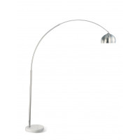 Coaster Furniture 901199 Arched Floor Lamp Brushed Steel and Chrome